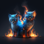 HattyMen_Two_little_fantasy_cats_with_flaming_tails_and_blue_au_21f654c0-eab2-486c-9bab-afe43e...png